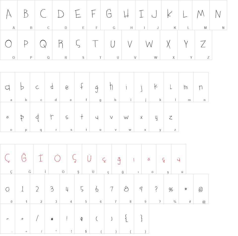 Something Blue font